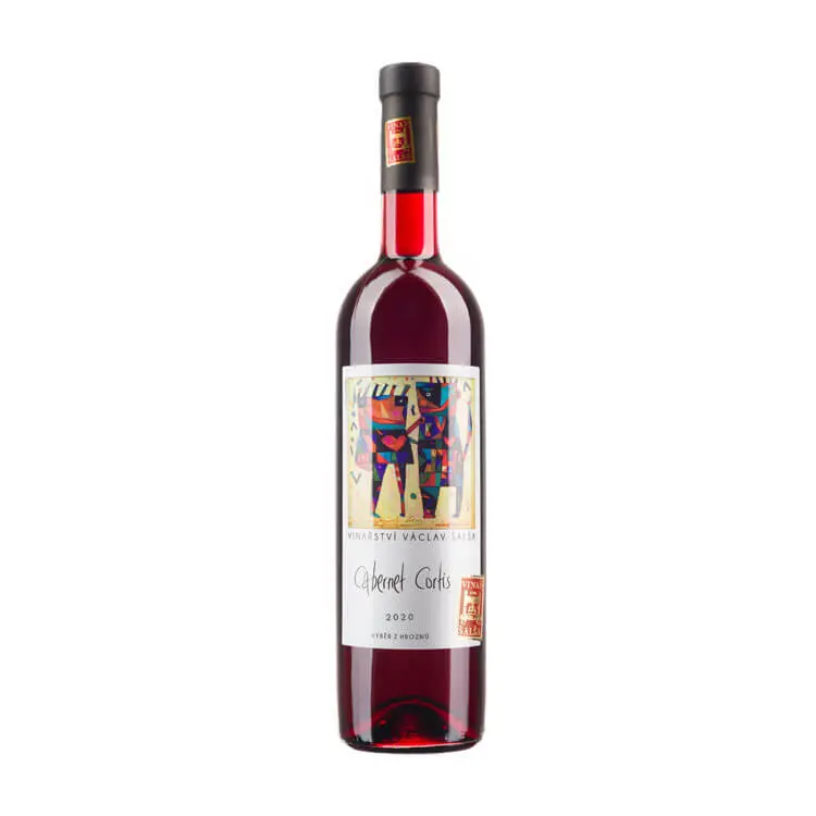 Cabernet Cortis - zrálo v sudu,  2020, výběr z hroznů, suché, Václav Šalša