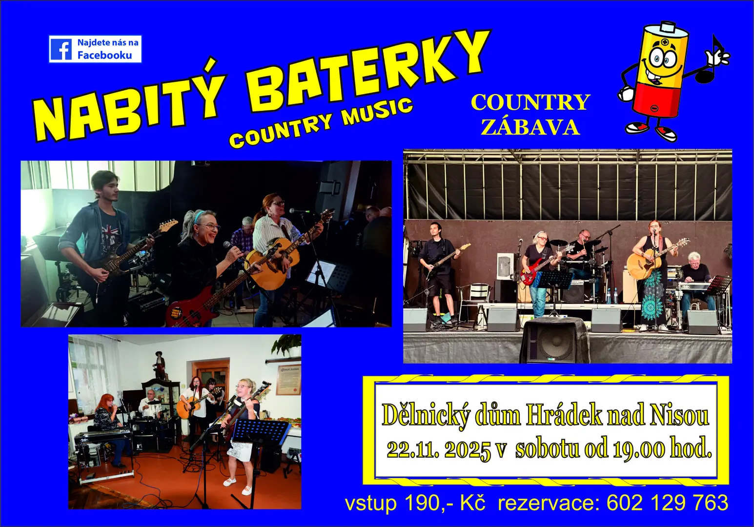 Country večer v Dělňáku