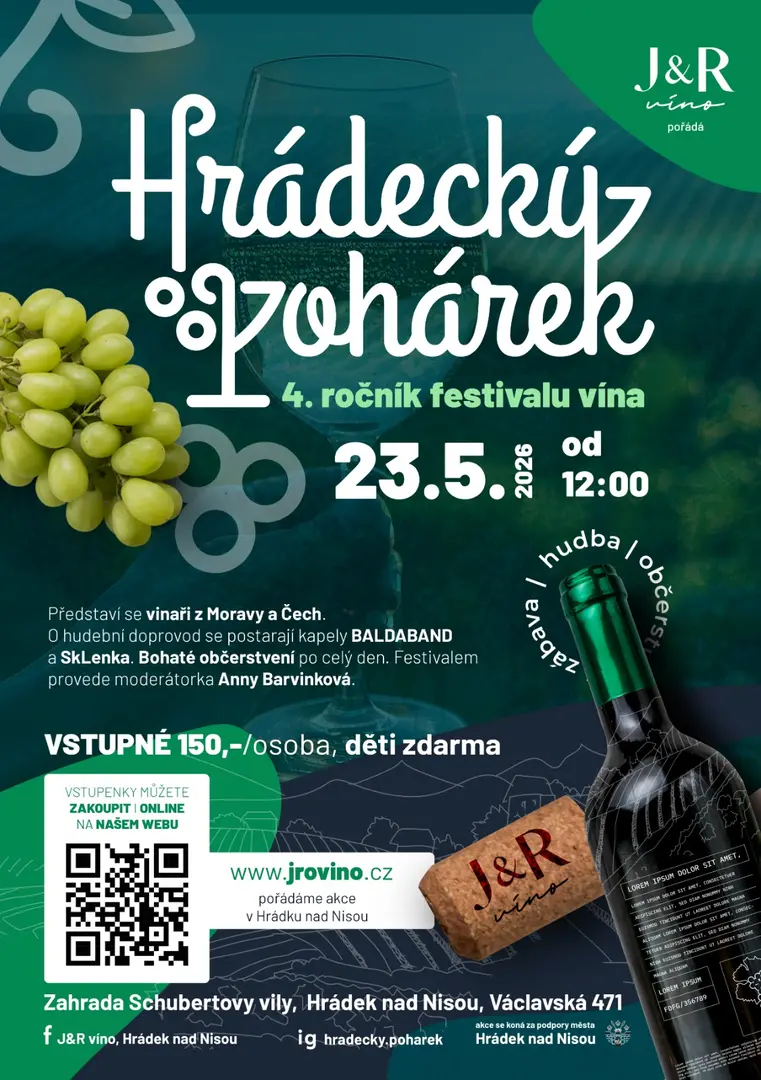 Festival vína Hrádecký Pohárek 2026